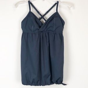 Lululemon Gray Strappy Tank Top